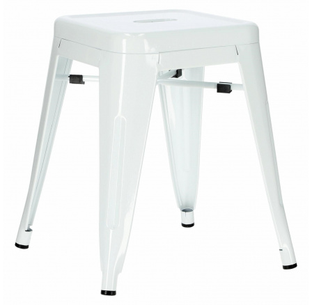 Stolička Paris bílá inspirovaná Tolix Stolička Paris bílá inspirovaná Tolix