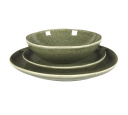 3dílná jídelní sada Naruvan zelená