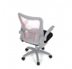 Dětská židle, výškově nastavitelná, růžová síťovina, KA-K2008 PINK