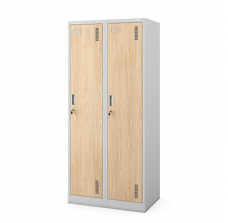 Čtyřkomorová pracovní skříňka šedá / dub sonoma: Eco Design KACPER, 800 x 1800 x 500 mm