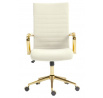 Kancelářské křeslo FB14 JG, Béžová/Zlatá