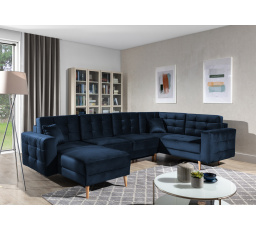 Rohová sedací souprava ASGARD U, Monolith 79