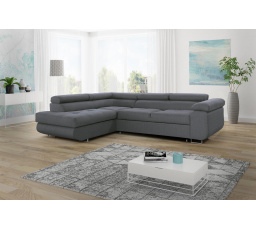 Rohová sedací souprava Dolly L šedá