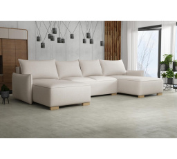 Sedací souprava Forest U krémová