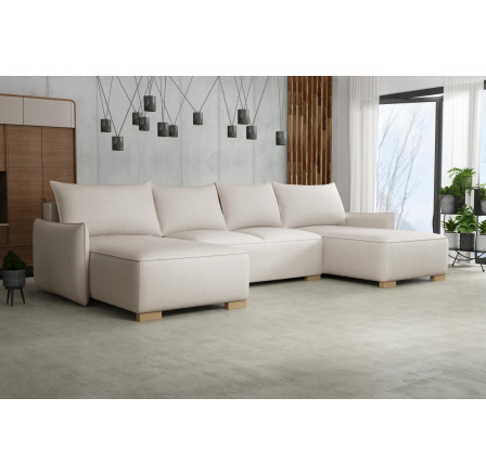 Sedací souprava Forest U krémová Sedací souprava Forest U krémová