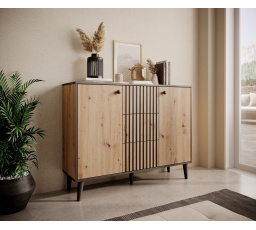 Komoda FADI Artisan+Černý