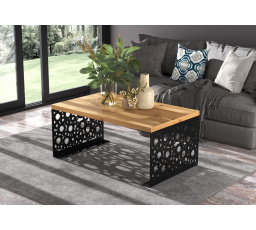 Konferenční stolek RINA 100x60 Černý+Artisan