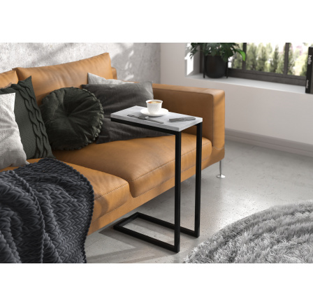 Pomocný stolek SPARK Černý+Beton