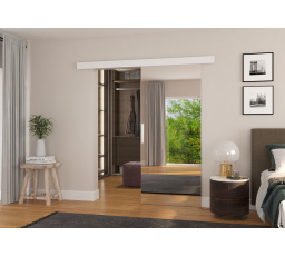 Posuvné nástěnné dveře TESS 96 White