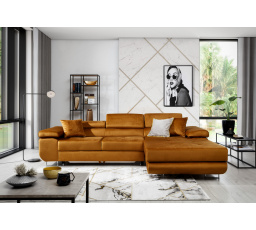 Rohová sedací souprava ARMANDO, Monolit 48 Pravá