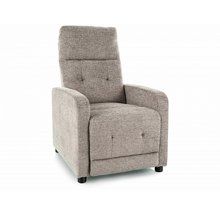 ROZKLÁDACÍ KŘESLO OTUS RAVEN ŠEDÁ 07