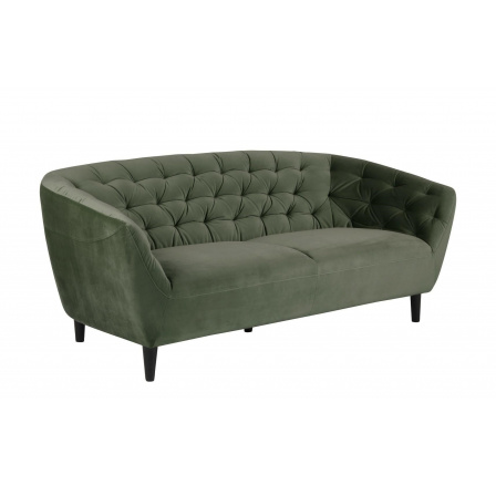 Pohovka 3místná Ria Velvet lesní zelená