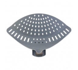 Cedník na hrnec šedý