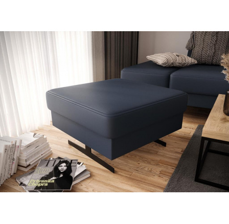 Taburet EMPORIO 70 x 70 cm přírodní kůže - přírodní kůže - volitelná barva Taburet EMPORIO 70 x 70 cm přírodní kůže - přírodní kůže - volitelná barva