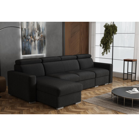 Sedací souprava Petrit I levá Kronos černá