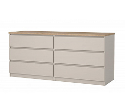 Komoda Simplicity 232 kašmír/jackson hickory