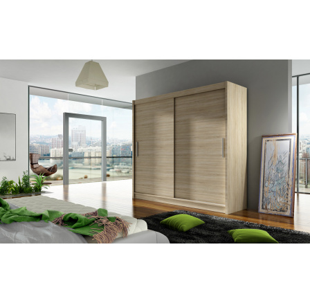 Šatní skříň BERGER I, Dub sonoma Šatní skříň BERGER I, Dub sonoma