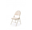 Skládací židle K566, béžová