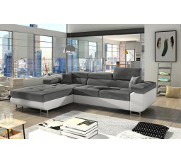 Rohová sedací souprava ARMANDO, Sawana 05/ Soft 17 Levá