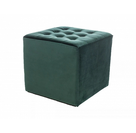 Taburet LORI VELVET, zelený Bluvel 78
