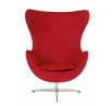 Křeslo Vejce červený kašmír 24 Premium