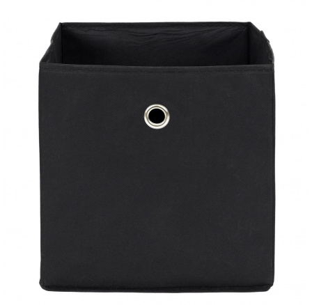 Krabice do regálu Cube černá