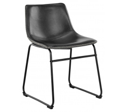 Židle Oregon černá PU