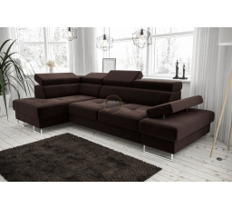 Rohová sedací souprava GALAXY MINI 170x280 - volitelný odstín - levá