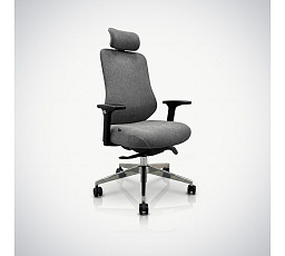 Ergonomická kancelářská židle tmavě šedá AXIS