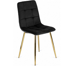 Židle YORK Černá Sametová