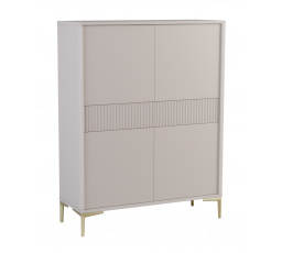 Komoda UNI W4D2S, Béžová