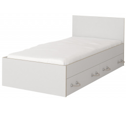 Postel COSMO 36, Bílá Mat