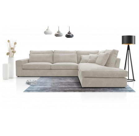 Rohová sedací souprava Carny P Lincoln 83 béžová