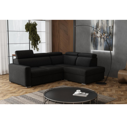 Sedací souprava Petrit II pravá Kronos černá