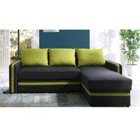 Rohová sedací souprava EUFORIA DUO - zelená Rohová sedací souprava EUFORIA DUO - zelená