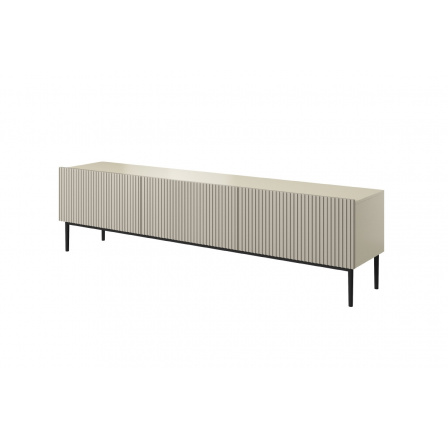 TV komoda Nicole, kašmír / černé nožky TV komoda Nicole, kašmír / černé nožky