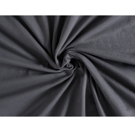 Jersey prostěradlo EXCLUSIVE tmavě šedé Dětské 60x120