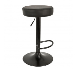 Barová židle Mumford černá PU