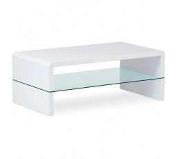 Konferenční stolek 110x60x40cm, mdf, bílá, AHG-402 WT