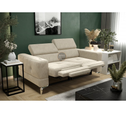 Sofa TOSCANIA II , relax 185 cm - béžová