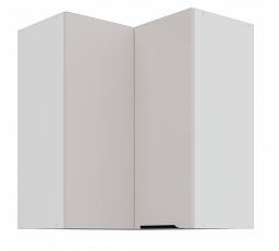 Horní rohová skříňka COMBO - 60x60 GN-72 2F (90°), Bílá/Kašmír