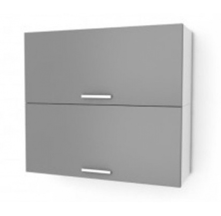 Kuchyňská skříňka Natanya KL802D šedý lesk