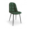 Jídelní židle K417, tmavě zelená Velvet
