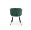 Jídelní židle K430, Zelená/Černá