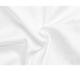 Bílé saténové prostěradlo plachta bez gumy 140x230