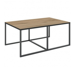 Konferenční stůl BARBOSA 2, Dub Votan/Černá
