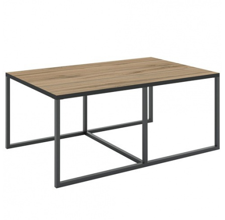 Konferenční stůl BARBOSA 2, Dub Votan/Černá Konferenční stůl BARBOSA 2, Dub Votan/Černá