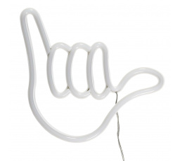 Neonová LED lampa Ruka