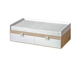 Dětská postel NICO 14, Světlý Dub/Bílá/Světlý Dub