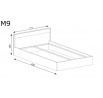 Postel MEDIOLAN M9 140 Natural Hikora